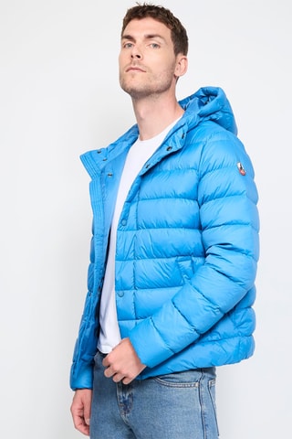 Doudoune à capuche Jorge - Bleu cobalt