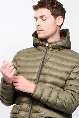 Doudoune à capuche Luc - Kaki