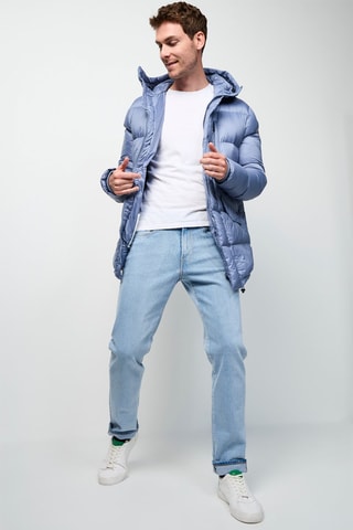 Doudoune à capuche Dakhla - Bleu clair