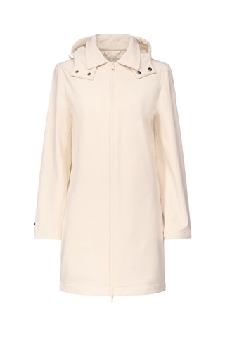 Imperméable à capuche Corinthe 2.0 - Ivoire