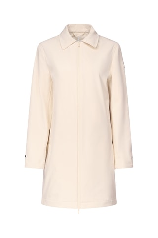 Imperméable à capuche Corinthe 2.0 - Ivoire