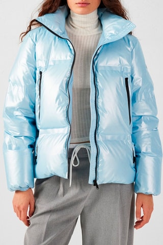 Doudoune à capuche Flake - Ciel