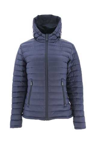 Doudoune réversible à capuche Vienne - Bleu marine