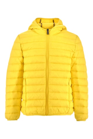 Doudoune à capuche Hugo - Jaune