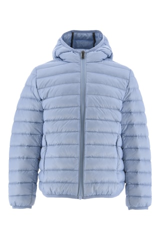 Doudoune à capuche Hugo - Ciel