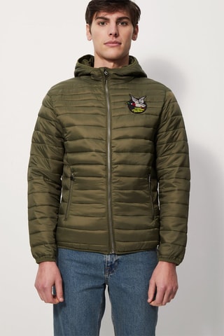 Doudoune à capuche - Vert