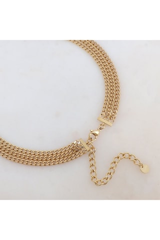 Collier miltirangs - Nacre