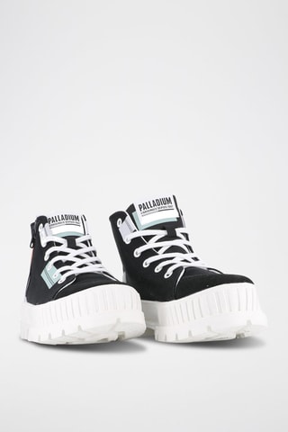 Tennis montantes plateformes Pallashock - Noir