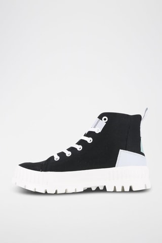 Tennis montantes plateformes Pallashock - Noir