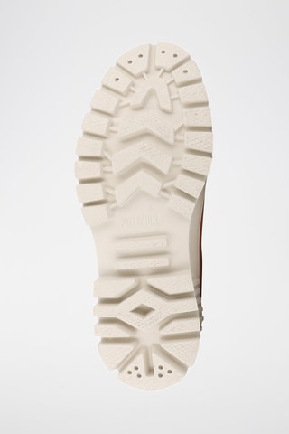 Tennis plateformes en coton biologique Pallashock - Orange