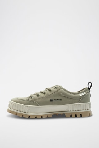 Tennis plateformes Pallashock - Kaki