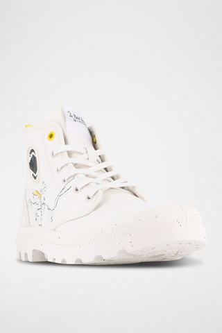 Tennis montantes Le Petit Prince Antoine de Saint-Exupéry - Blanc