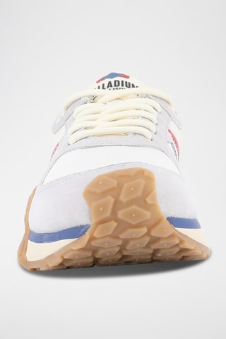 Baskets en nubuck - Blanc