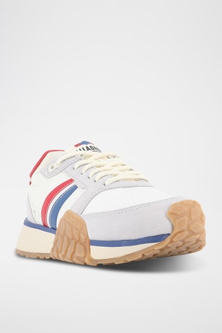 Baskets en nubuck - Blanc