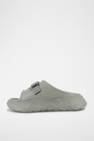 Mules plateformes - Gris