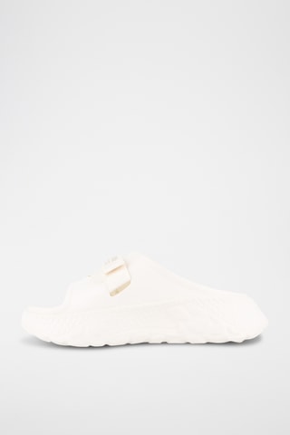 Mules plateformes - Blanc