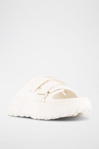 Mules plateformes - Blanc