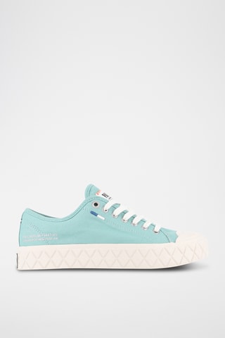 Tennis en coton biologique - Vert d'eau