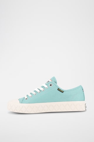 Tennis en coton biologique - Vert d'eau