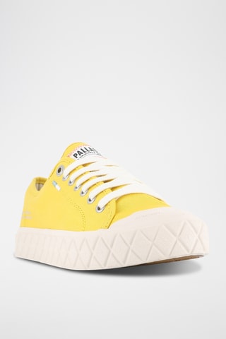 Tennis en coton biologique - Jaune