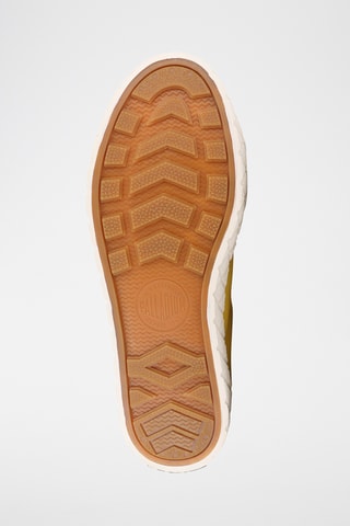 Tennis en coton biologique - Jaune