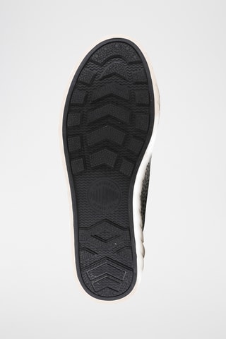 Tennis montantes en coton biologique - Blanc