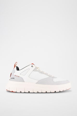 Baskets en nubuck - Blanc