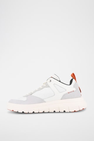 Baskets en nubuck - Blanc