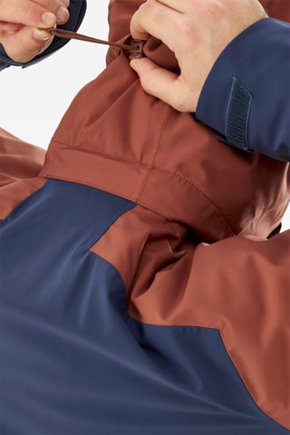 Veste de ski à capuche  Snowbasin - Marron