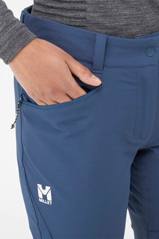 Pantalon regular Softshell - Bleu cobalt
