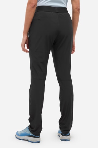 Pantalon regular de randonnée Wanaka - Noir