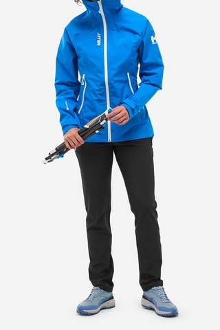 Pantalon regular de randonnée Wanaka - Noir