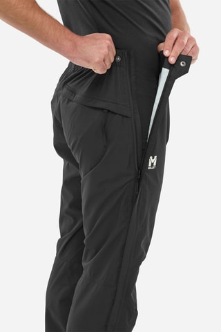 Surpantalon de randonnée pliable Fitz Roy - Noir