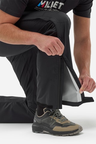 Surpantalon de randonnée pliable Fitz Roy - Noir