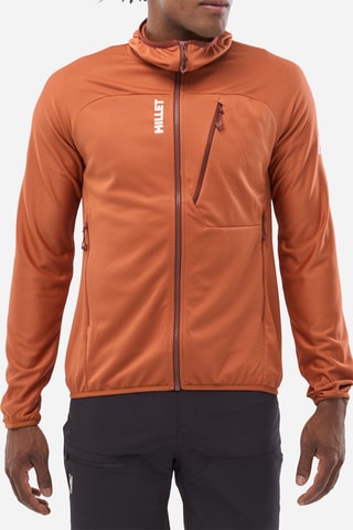 Veste polaire d’activité alpine à capuche  Lokka - Orange