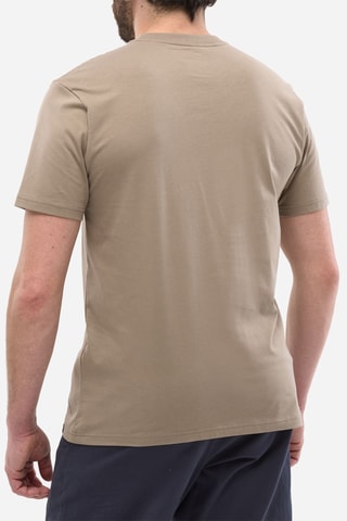 T-shirt en coton organique Chamonix - Marron