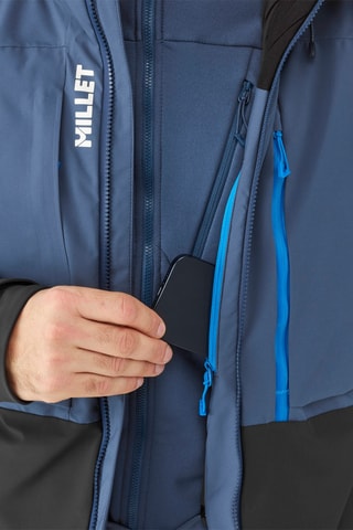 Veste de ski à capuche Snowbasin - Denim noir