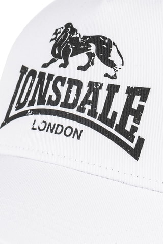 Boné Lonsdale - Branco e preto