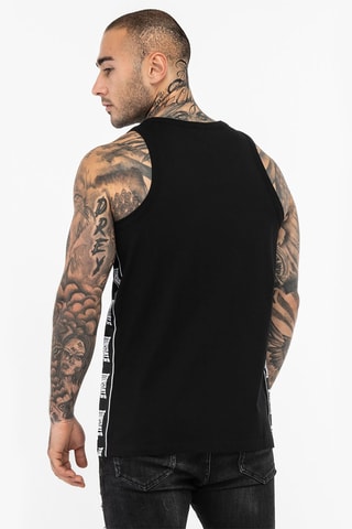 Camisola regular fit Lonsdale - Preto e branco