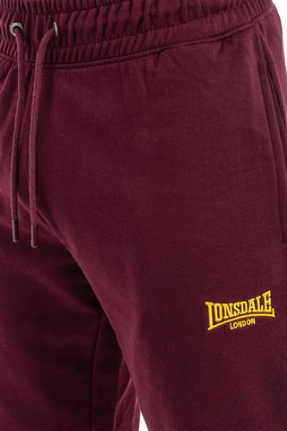 Calças de treino Sumburgh - Bordô e amarelo