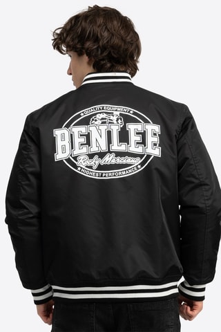 Bomber regular fit Benlee - Preto e branco