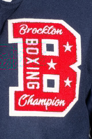 Blusão de lã Azul-marinho