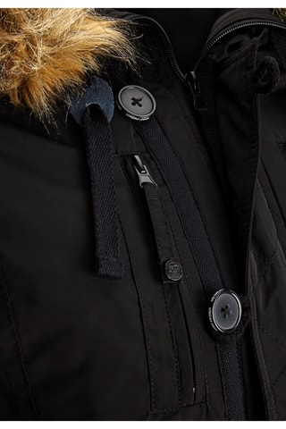 Blusão com capuz Jarreth Preto