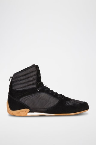 Calçado de boxe Preto