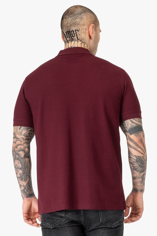Polo regular fit Lingholme - Bordô - Lonsdale
