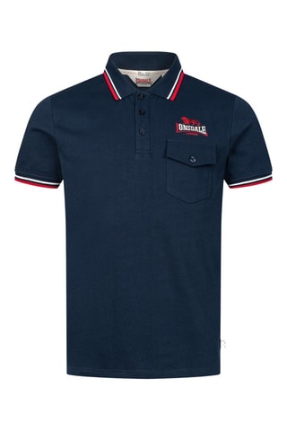 Polo slim - Azul-marinho