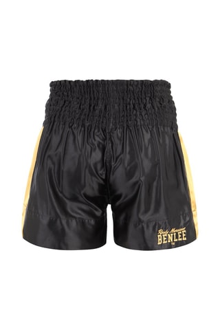 Calções de boxe Preto e dourado