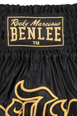 Calções de boxe Preto e dourado