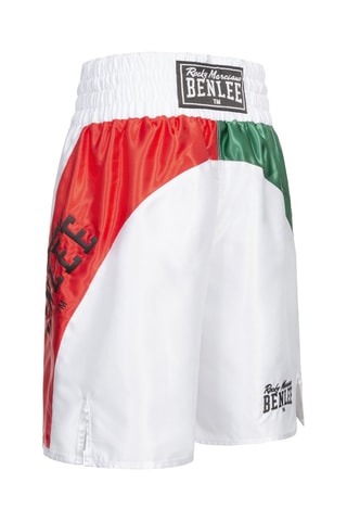 Calções de boxe Bonaventure Branco e verde - Benlee