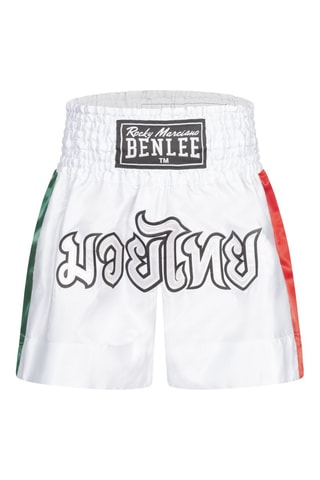 Calções de boxe Goldy Branco e verde - Benlee